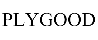 PLYGOOD trademark