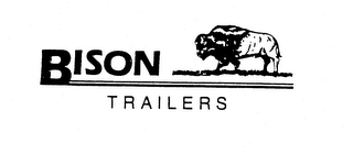 BISON TRAILERS trademark