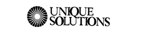 UNIQUE SOLUTIONS trademark