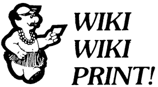 WIKI WIKI PRINT! "ON TIME OR FREE PRINTSHOPS"