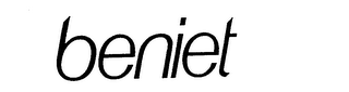 BENIET trademark