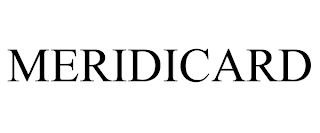 MERIDICARD trademark