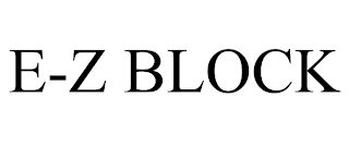 E-Z BLOCK trademark