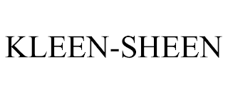 KLEEN-SHEEN trademark