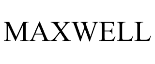 MAXWELL trademark