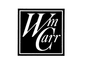 WM CARR trademark