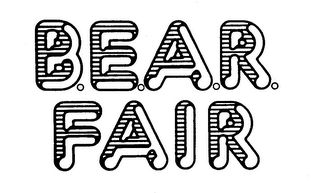 B.E.A.R. FAIR trademark