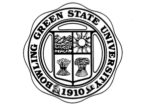 BOWLING GREEN STATE UNIVERSITY 1910 trademark