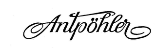 ANTPOHLER trademark