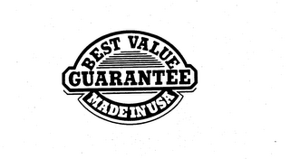 BEST VALUE GUARANTEE MADE IN USA