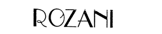 ROZANI trademark