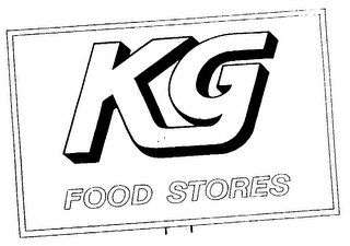 KG FOOD STORES trademark