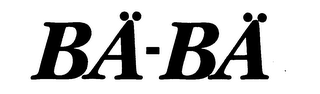 BA-BA trademark