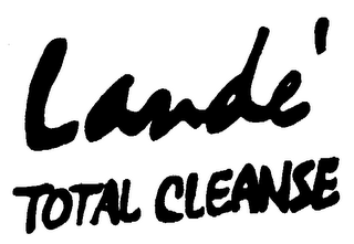 LANDE' TOTAL CLEANSE trademark