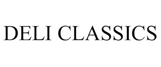 DELI CLASSICS trademark
