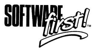 SOFTWARE FIRST! trademark