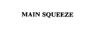MAIN SQUEEZE trademark