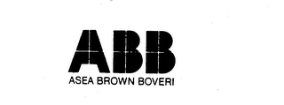 ABB ASEA BROWN BOVERI trademark