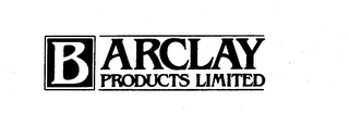 BARCLAY PRODUCTS LIMITED