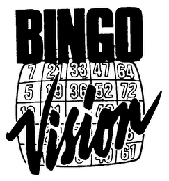 BINGO VISION trademark