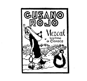GUSANO ROJO MEZCAL LEGITIMO DE OAXACA