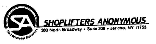 SA SHOPLIFTERS ANONYMOUS THE EDUCATIONAL ALTERNATIVE