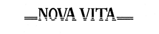 NOVA VITA trademark