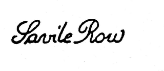 SAVILE ROW trademark