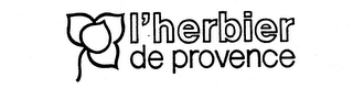 I'HERBIER DE PROVENCE trademark