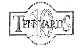 10 TEN YARDS trademark