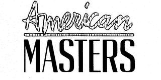 AMERICAN MASTERS trademark