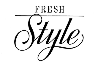 FRESH STYLE trademark