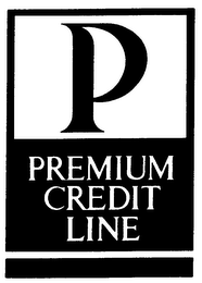 PREMIUM CREDIT LINE AND DESIGN trademark