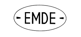 EMDE trademark