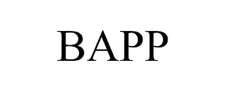 BAPP trademark