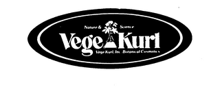 VEGE KURL NATURE & SCIENCE VEGE KURL, INC. BOTANICAL COSMETICS