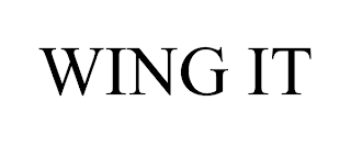 WING IT trademark