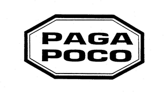 PAGA POCO trademark
