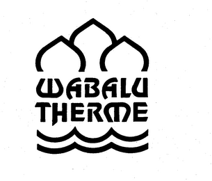 WABALU THERME trademark