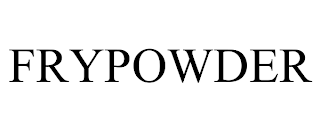 FRYPOWDER trademark