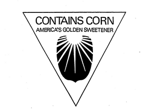 CONTAINS CORN AMERICA'S GOLDEN SWEETENER