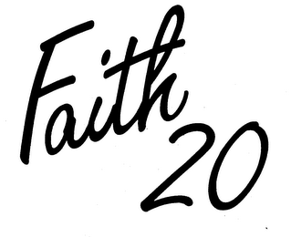 FAITH 20 trademark