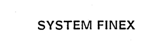 SYSTEM FINEX trademark