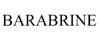 BARABRINE trademark