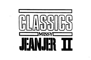 CLASSICS MISSY JEANJER II