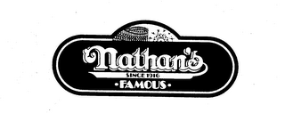 NATHAN'S FAMOUS SINCE 1916 trademark