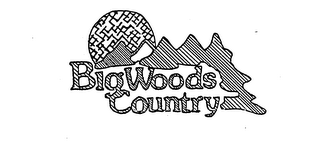 BIG WOODS COUNTRY trademark