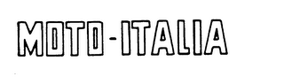 MOTO-ITALIA trademark