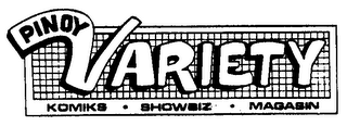 PINDY VARIETY KOMIKS - SHOWBIZ - MAGASIN