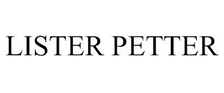 LISTER PETTER trademark